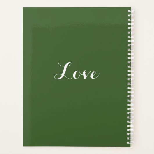 White Mountain Laurel Bloemenplanner Planner (Achterkant)