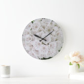  White Mountain Laurel Floral Wall klok (Huis)