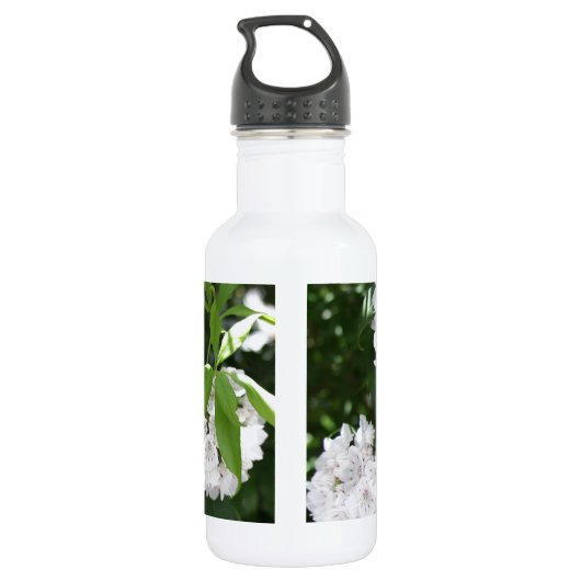 White Mountain Laurel Floral Waterfles (Achterkant)