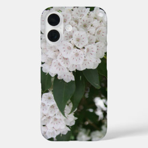 White Mountain Laurel Flowers iPhone 16 Hoesje