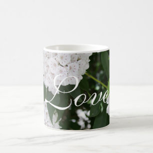White Mountain Laurel Flowers Koffiemok