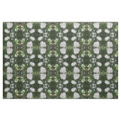 White Mountain Laurel Star Shaped Clusters Stof (Fat Quarter)