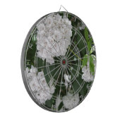 White Mountain Laurel Star Shaped Flowers Dartbord (Voorkant Links)
