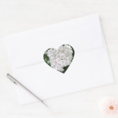 White Mountain Laurel Star Shaped Flowers Hart Sticker (Envelop)