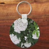 White Mountain Laurel Star Shaped Flowers Sleutelhanger (Voorkant)