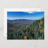 White Mountain N.F., NH. Het uitzicht van nabij Briefkaart (Voorkant / Achterkant)