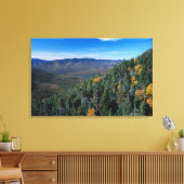 White Mountain N.F., NH. Het uitzicht vanuit de bu Canvas Afdruk (Insitu (Woonkamer))