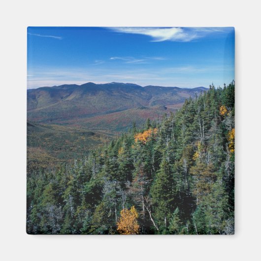 White Mountain N.F., NH. Het uitzicht vanuit de bu Magneet (Voorkant)