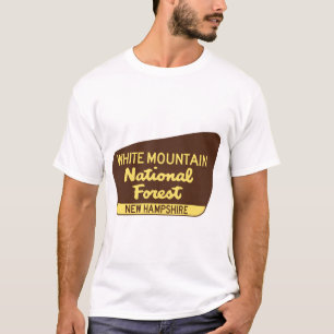 White Mountain National Forest New Hampshire Bord  T-shirt