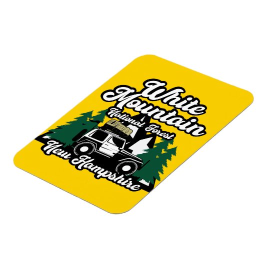 White Mountain National Forest New Hampshire Magneet (Linkerzijde)