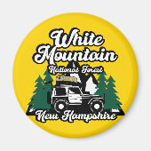 White Mountain National Forest New Hampshire Magneet (Voorkant)