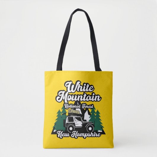 White Mountain National Forest New Hampshire Tote Bag (Voorkant)