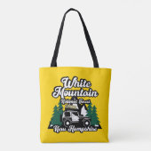 White Mountain National Forest New Hampshire Tote Bag (Achterkant)