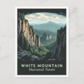 White Mountain National Forest New Hampshire USA Briefkaart (Voorkant)