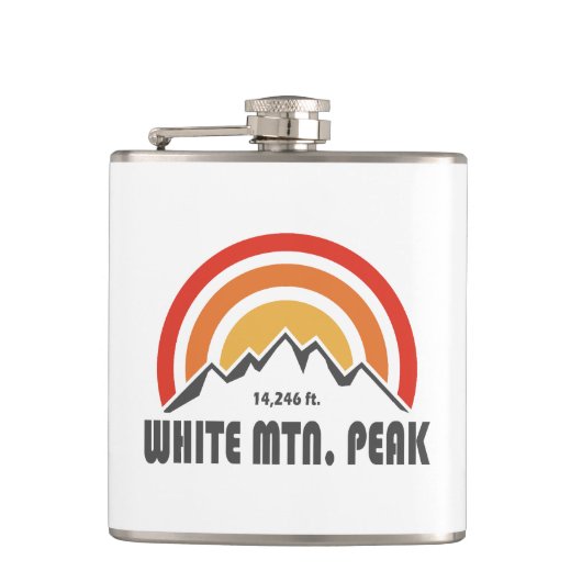 White Mountain Peak California Heupfles (Voorkant)