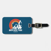 White Mountain Peak California Zon Eagle Bagagelabel (Voorkant horizontaal)