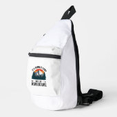 White Mountain  Retro Hiking Camping Camp Sling Bag (Rechterhoek)