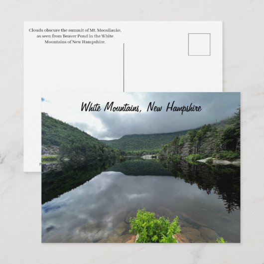 White Mountains Briefkaart (Voorkant / Achterkant)