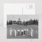 White Mountains Golfers, 1910 Briefkaart (Voorkant / Achterkant)