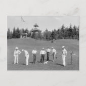 White Mountains Golfers, 1910 Briefkaart (Voorkant)