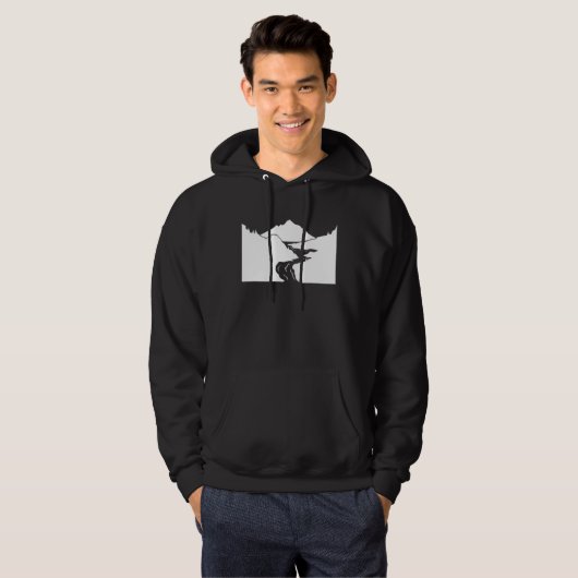 White Mountains Hoodie (Voorkant volledig)