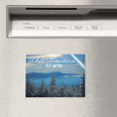 White Mountains magneet van New Hampshire (Insitu (Vaatwasser))