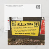 White Mountains Mt. Jackson Briefkaart (Voorkant / Achterkant)