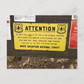 White Mountains Mt. Jackson Briefkaart (Voorkant)