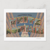 White Mountains, New Hampshire 2 Briefkaart (Voorkant)