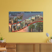 White Mountains, New Hampshire 2 Canvas Afdruk (Insitu (Woonkamer))