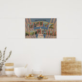 White Mountains, New Hampshire 2 Poster (Keuken)