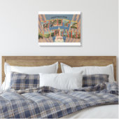 White Mountains, New Hampshire 3 Canvas Afdruk (Insitu (Slaapkamer))