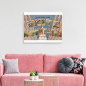 White Mountains, New Hampshire 3 Canvas Afdruk (Insitu (Woonkamer))