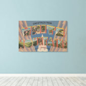 White Mountains, New Hampshire 3 Canvas Afdruk (Insitu (Houten vloer))