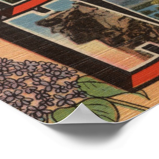 White Mountains, New Hampshire 3 Poster (Hoek)