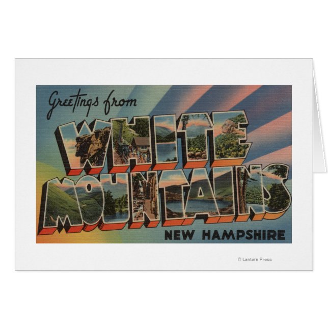 White Mountains, New Hampshire 4 (Voorkant Horizontaal)