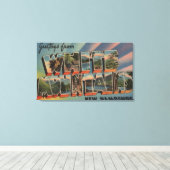 White Mountains, New Hampshire 4 Canvas Afdruk (Insitu (Houten vloer))