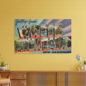 White Mountains, New Hampshire 4 Canvas Afdruk (Insitu (Woonkamer))