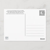 White Mountains New Hampshire Briefkaart (Achterkant)