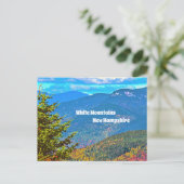 White Mountains New Hampshire Briefkaart (Staand voorkant)
