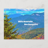 White Mountains New Hampshire Briefkaart (Voorkant)