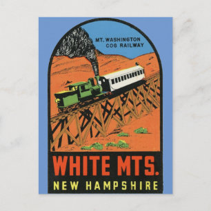 White Mountains, New Hampshire Briefkaart