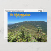 White Mountains New Hampshire Briefkaart (Voorkant / Achterkant)