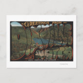 White Mountains, New Hampshire - Dixville Briefkaart (Voorkant)