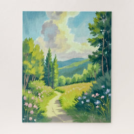 White Mountains | New Hampshire Landscape Painting Legpuzzel