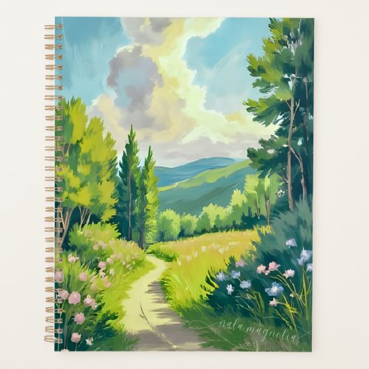 White Mountains | New Hampshire Landscape Painting Planner (Voorkant)