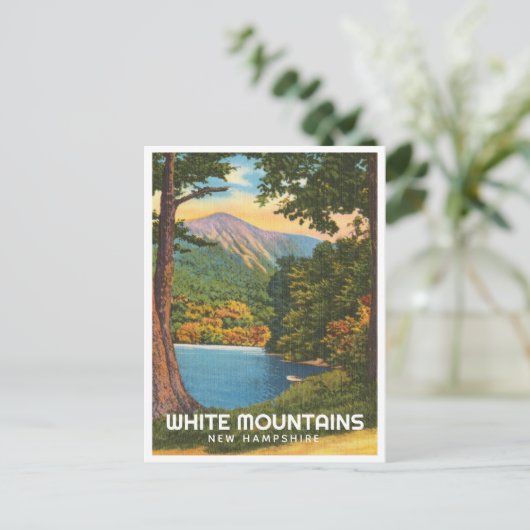 White Mountains, New Hampshire  meer Briefkaart (Staand voorkant)