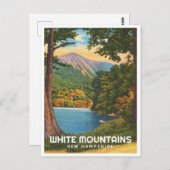 White Mountains, New Hampshire  meer Briefkaart (Voorkant / Achterkant)