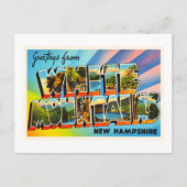 White Mountains New Hampshire NH Travel Souvenir Briefkaart (Voorkant)
