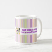 White Mug 325ml Moi Super Mammie - Magic Recept 2 Koffiemok (Voorkant rechts)